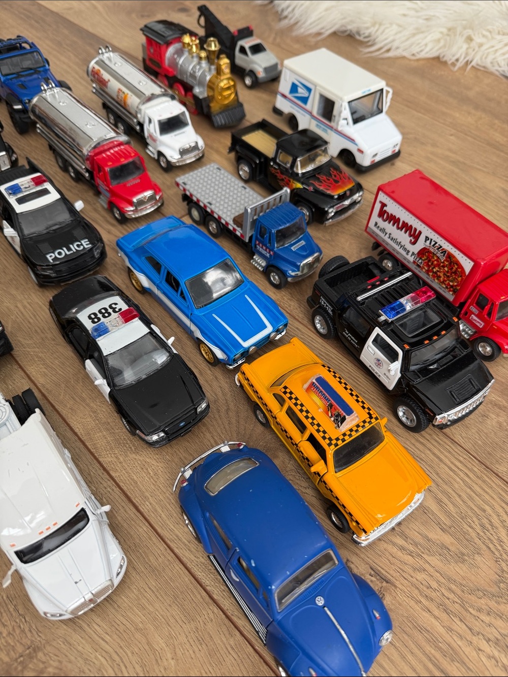 Set of Assorted Toy Cars